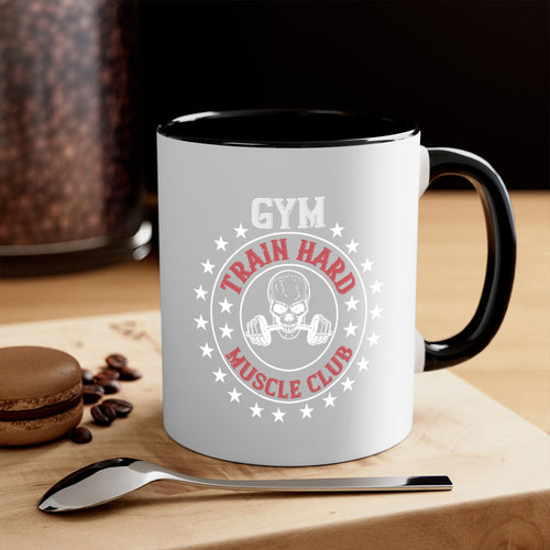 Gym train hard mucle club gym-Mug / Coffee Cup