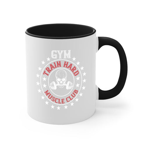 Gym train hard mucle club gym-Mug / Coffee Cup