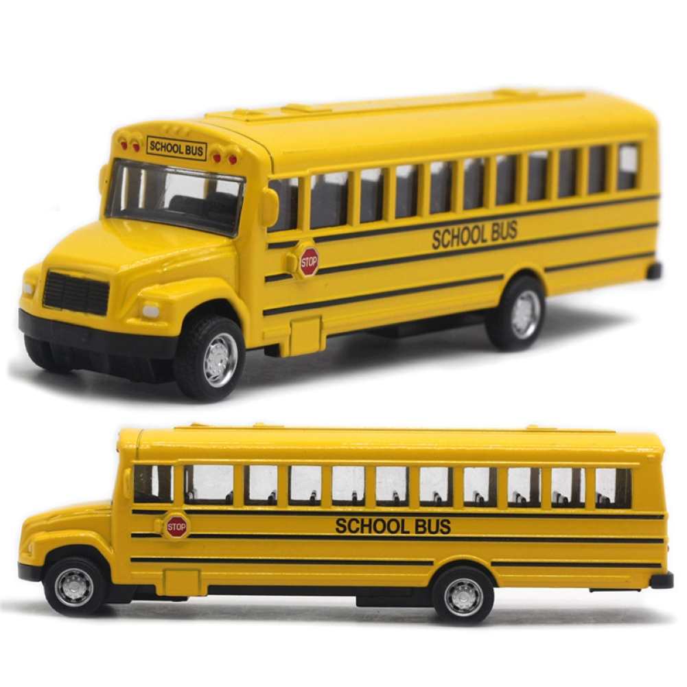 Inertial School Bus Model Car Model