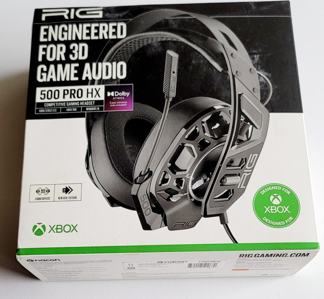 RIG 500 PRO HX Gen 2 Gaming Headset Xbox Series X S Xbox One