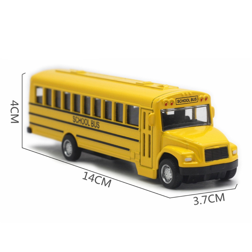 Inertial School Bus Model Car Model