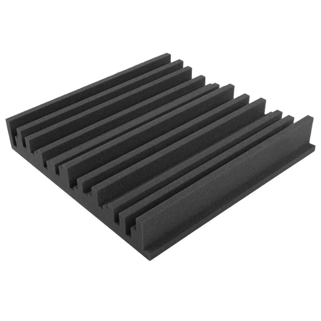 4 PACK Acoustic Foam Panels 50x50cm | Soundproof Wall Tiles