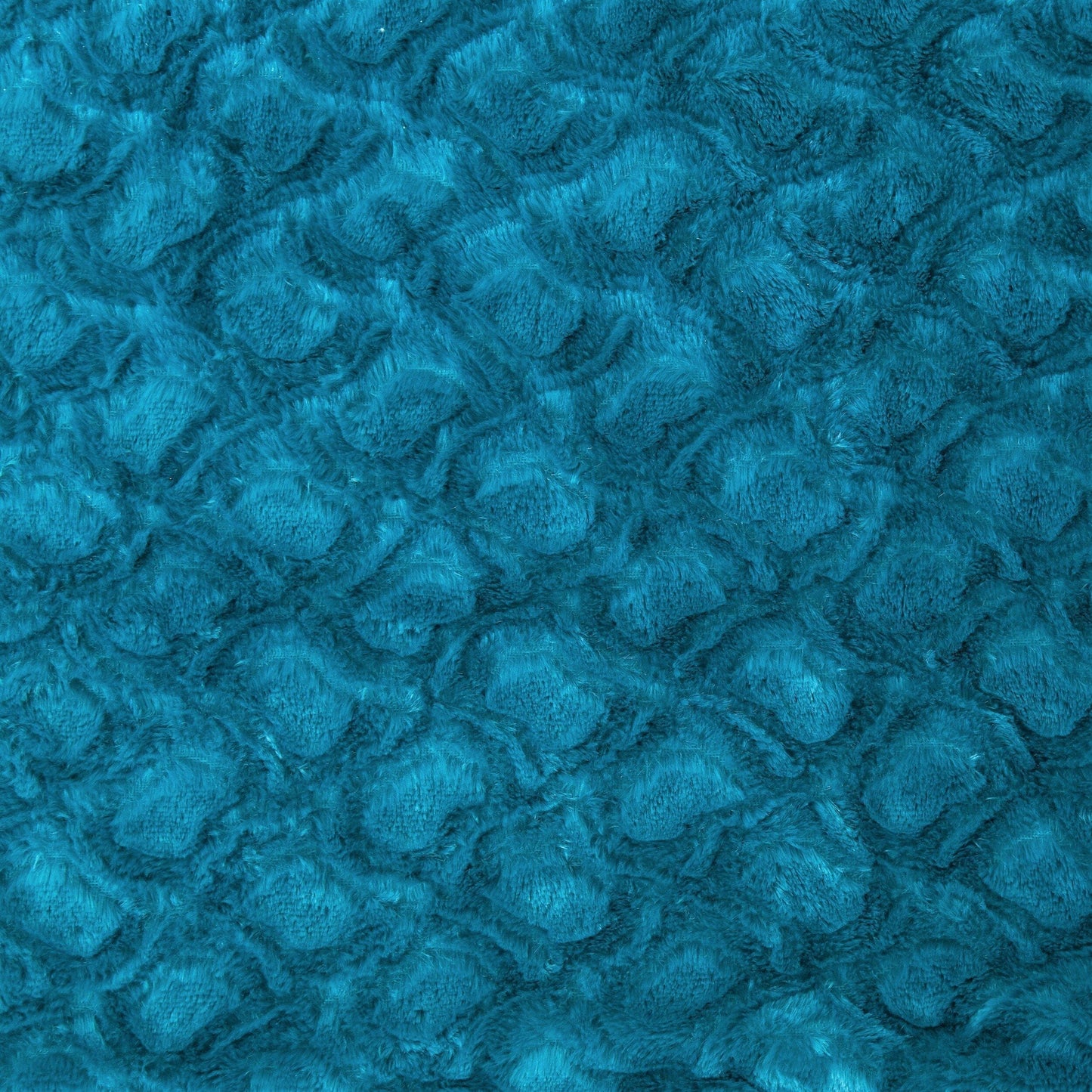 DaDa Bedding Jewel Tones Emerald Green Blue Luxury Faux Fur Throw