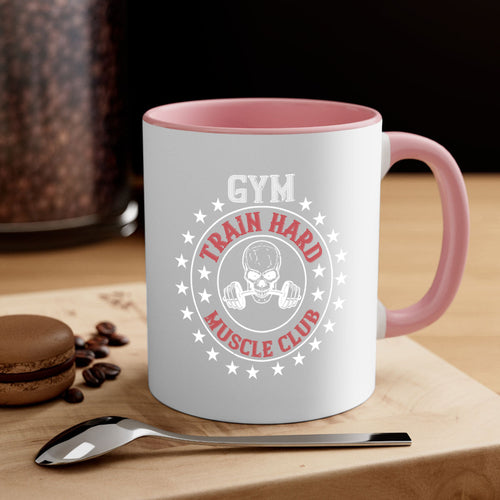 Gym train hard mucle club gym-Mug / Coffee Cup