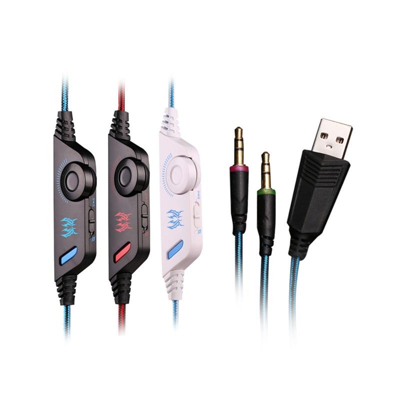 Ninja Dragon Stealth G21Z LED Vibration Gaming Headphone