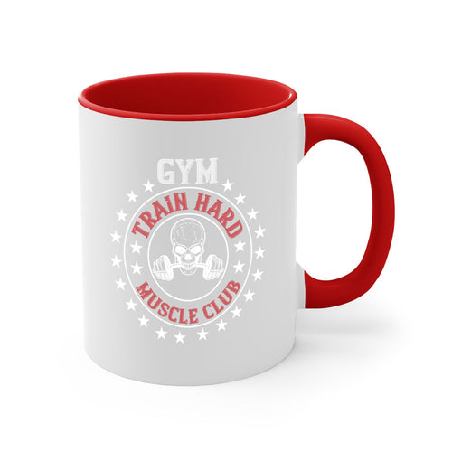 Gym train hard mucle club gym-Mug / Coffee Cup