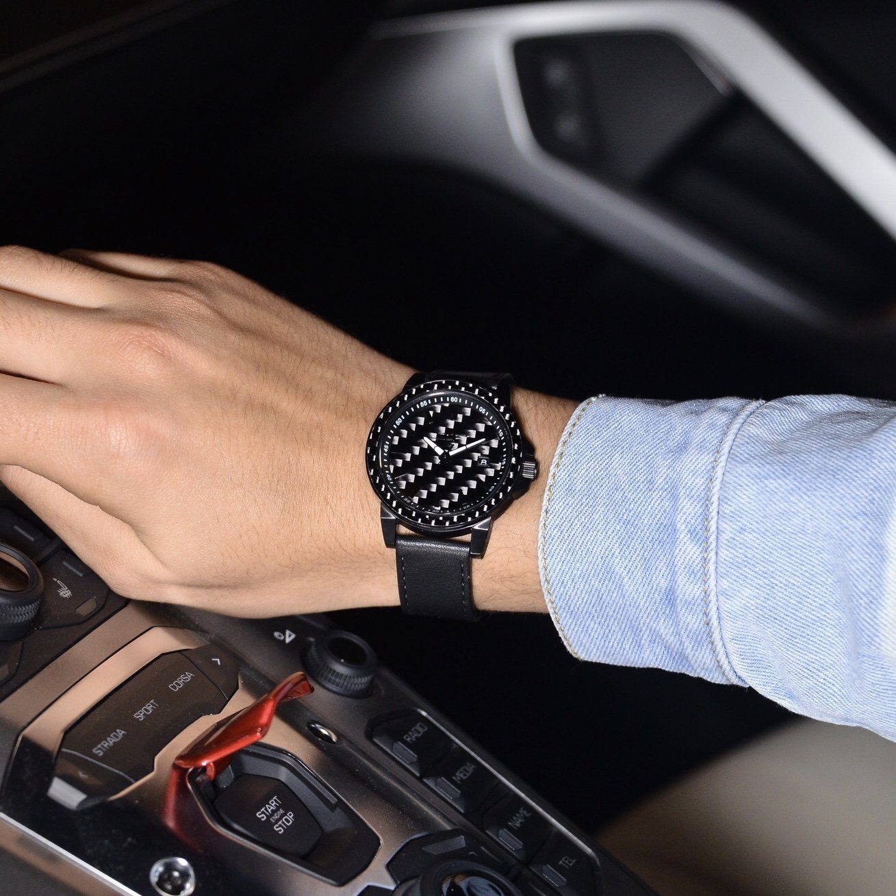 APOLLO Series Carbon Fiber Watch