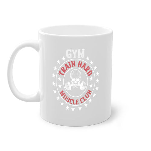 Gym train hard mucle club gym-Mug / Coffee Cup