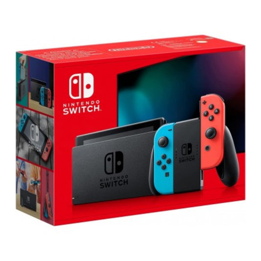 Nintendo Switch Nintendo with Neon Blue and Neon Red Joy-Con 32G 2022