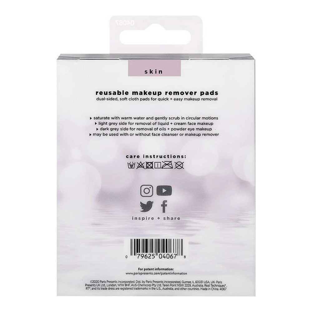 Make-up Remover Pads Real Techniques 2 Pieces