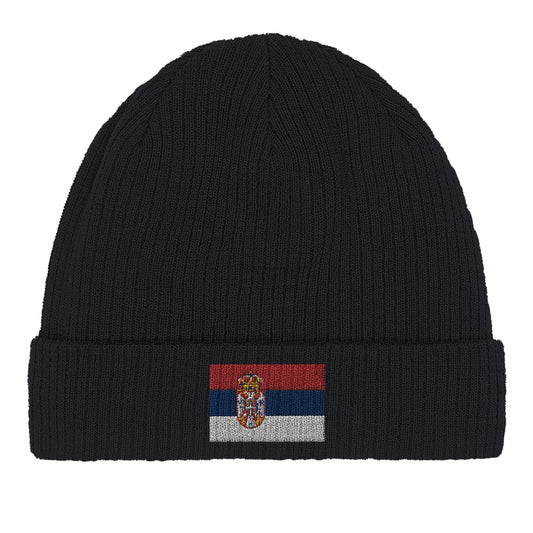 Bonnet en coton Drapeau de la Serbie