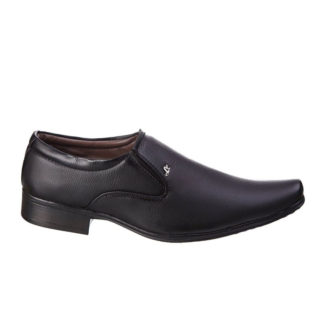 Generic Men's Black Color Synthetic Leather