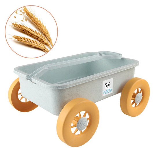 Children’s Wheat Straw  Beach Pusher Toy