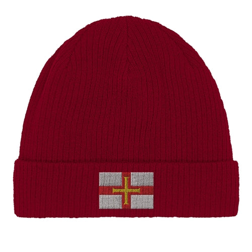 Bonnet en coton Drapeau de Guernesey