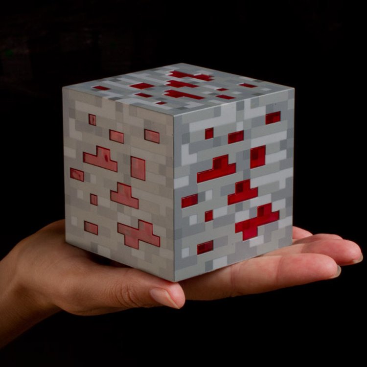 Light-Up Diamond Ore (Minecraft)