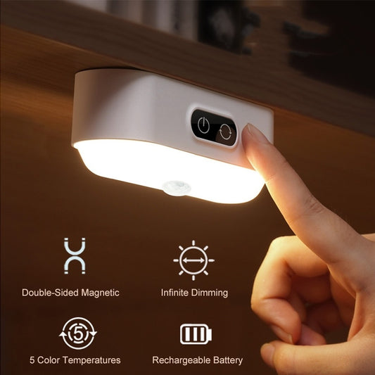 LED Desk Lamp Magnetic Table Lamp For Study Cabinet Rechargeable