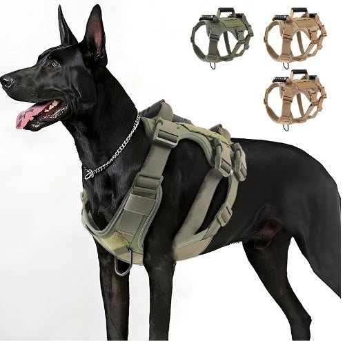 Pet Dog Anti-breakaway And Anti-rush Reflective Breathable Chest Harness