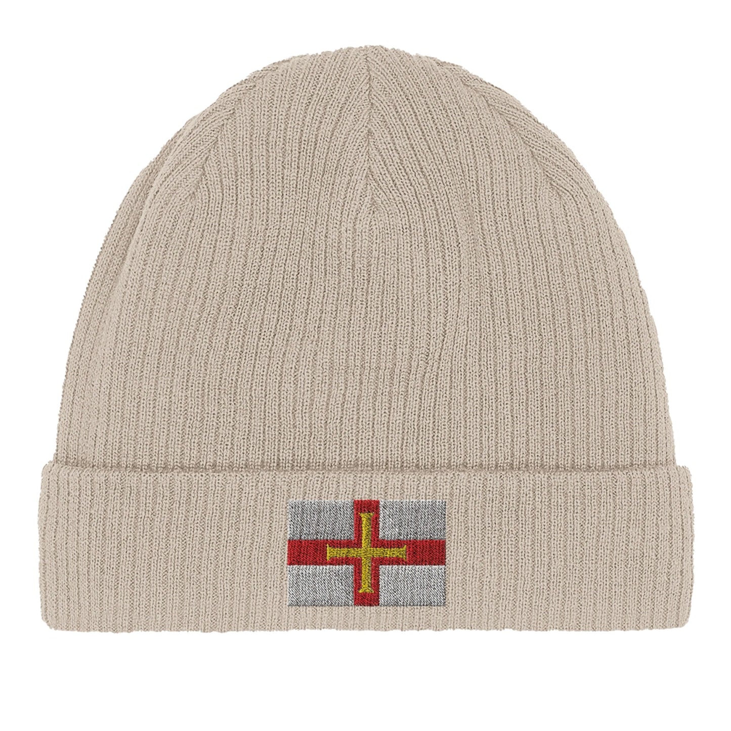 Bonnet en coton Drapeau de Guernesey