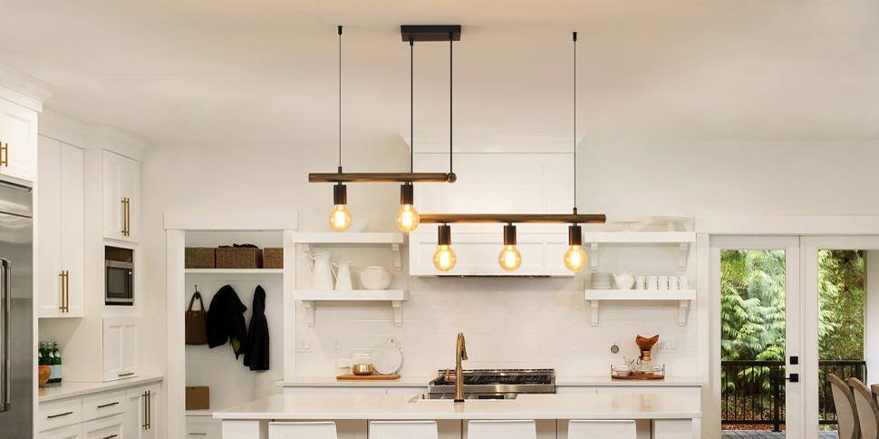 Macgregor 5 - Light Kitchen Island Pendant Light No Bulb