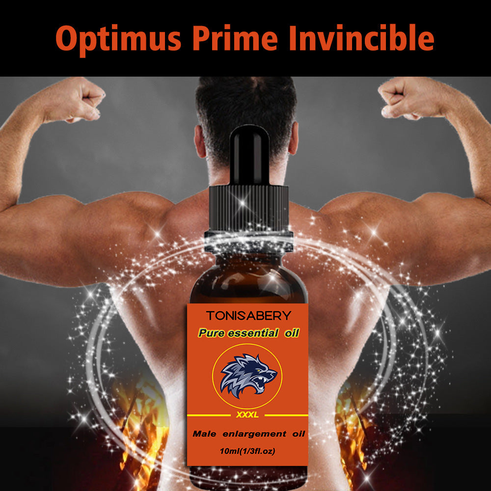Men's Relaxing Oil for Intimate Areas Supports Wellness Workout