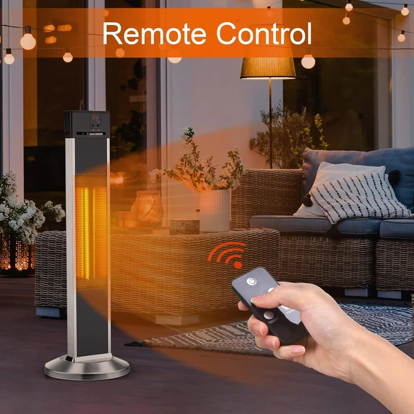 Portable Outdoor Heating System, Infrared Warmer With Remote