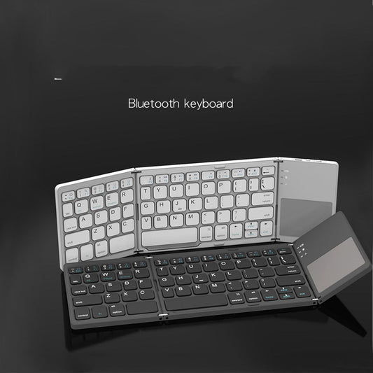 Compact Bluetooth Folding Keyboard For Smartphone Laptop Slim Wireless
