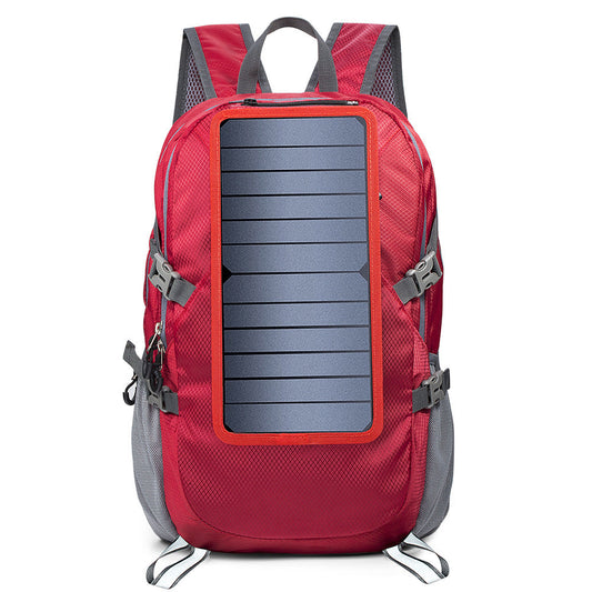 Portable Solar Hiking Pack With 5V Charging