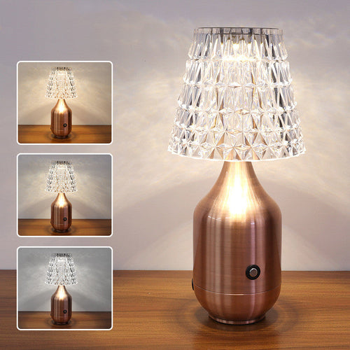 Smart USB Vintage Desk Light Unique Modern American Lamp