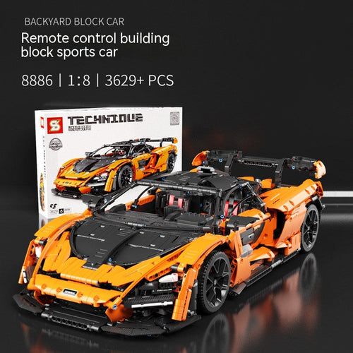 Miniature Vehicle Construction Tiny Bricks DIY Kit