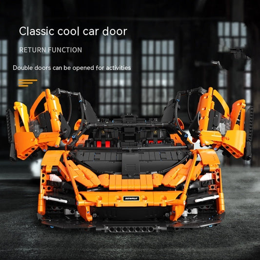 Miniature Vehicle Construction Tiny Bricks DIY Kit
