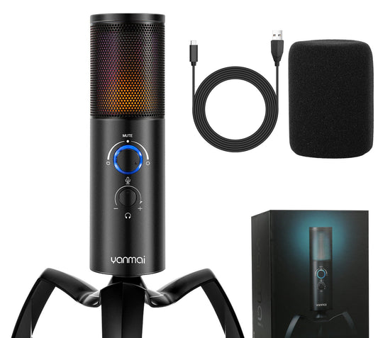 Bidirectional Recording Karaoke Condenser Mic