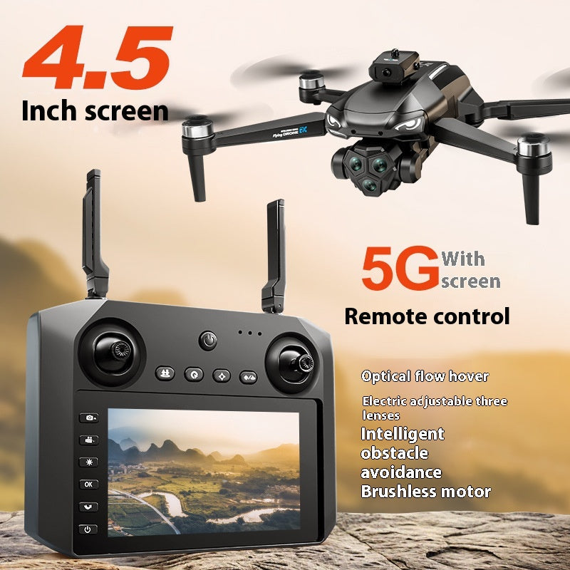 Wireless Drone Display Remote Foldable Quadcopter