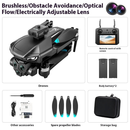 Wireless Drone Display Remote Foldable Quadcopter