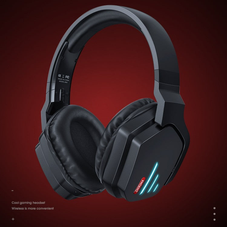 Wireless Gaming Headset with Noise Canceling Stereo Sound and LED
