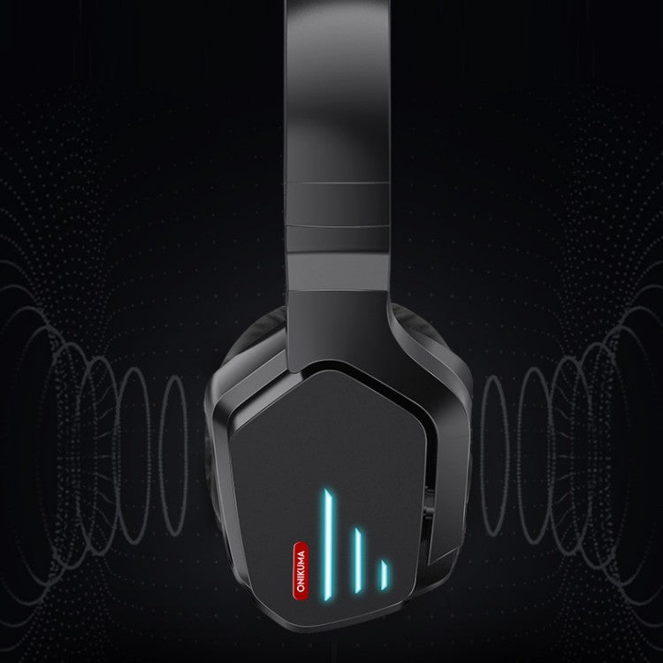 Wireless Gaming Headset with Noise Canceling Stereo Sound and LED
