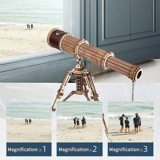 3D Wooden Puzzle Toy Kit for Kids Assembly