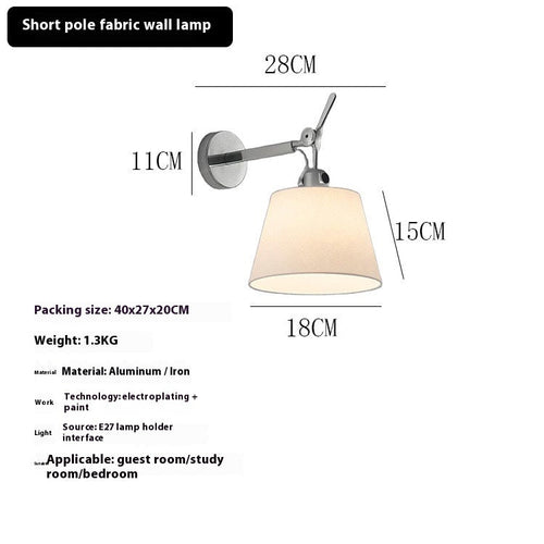 Pirate Cap Kid Artistic LED Bistro Metal Wall Light