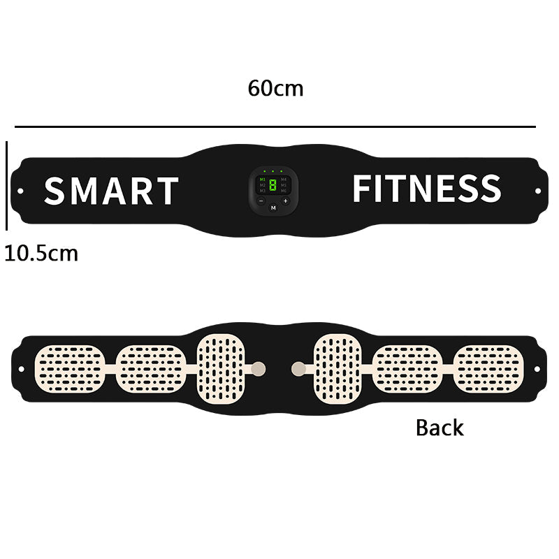 Exercise strap toning workout patches
