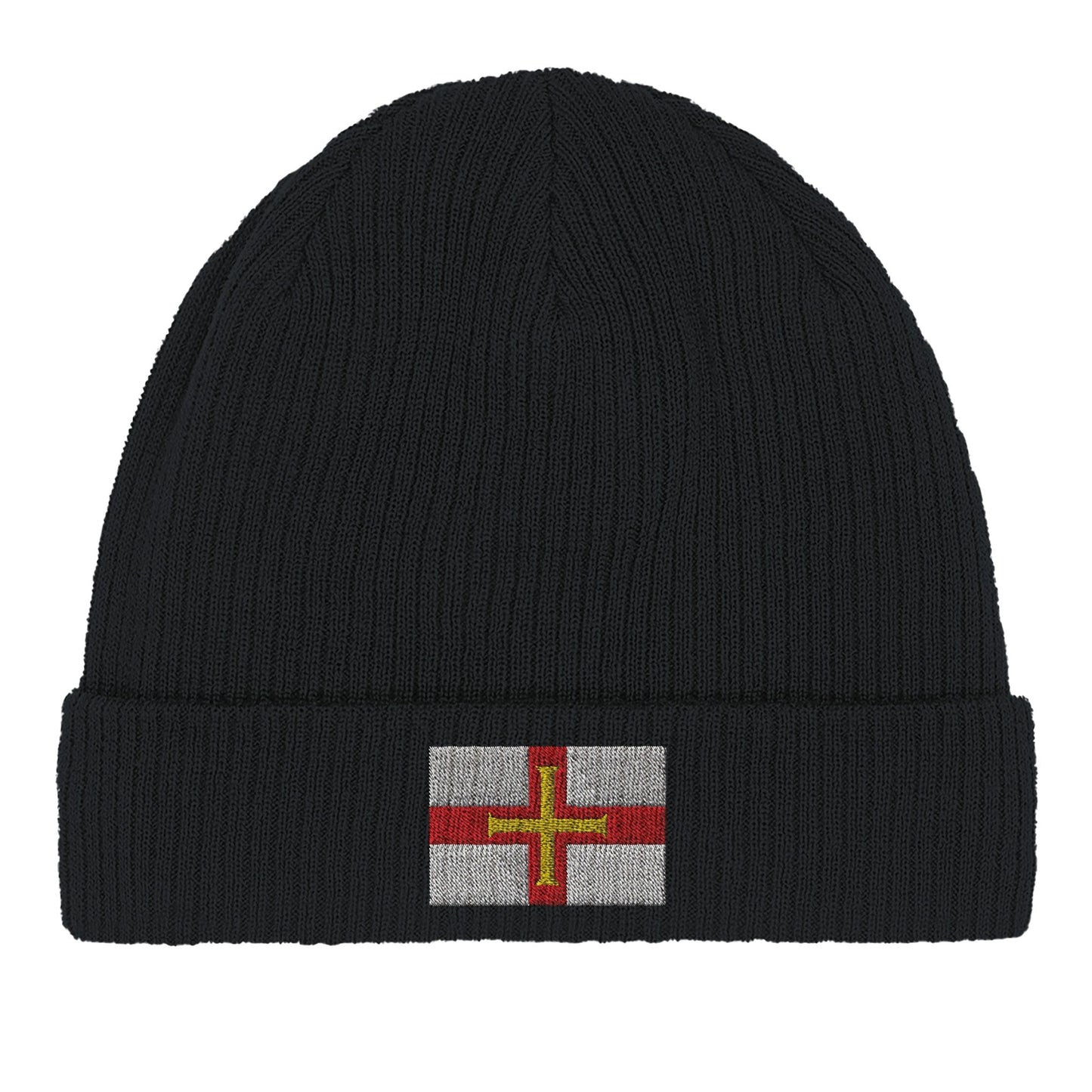Bonnet en coton Drapeau de Guernesey