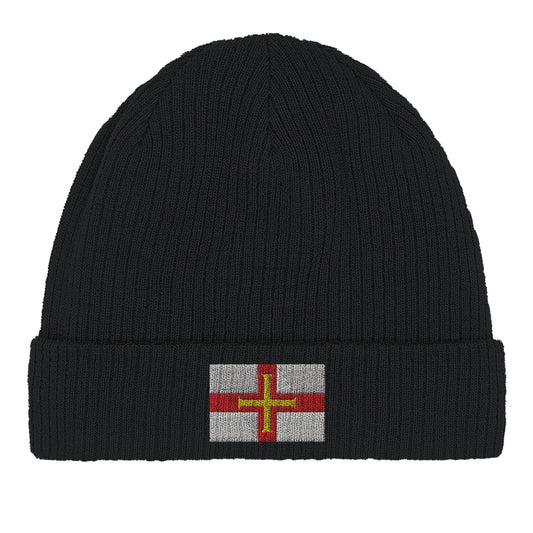 Bonnet en coton Drapeau de Guernesey