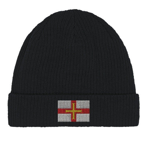 Bonnet en coton Drapeau de Guernesey