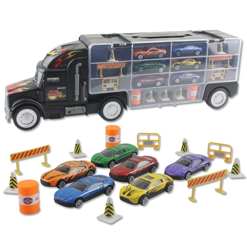 Container Automobile Alloy Truck Garage