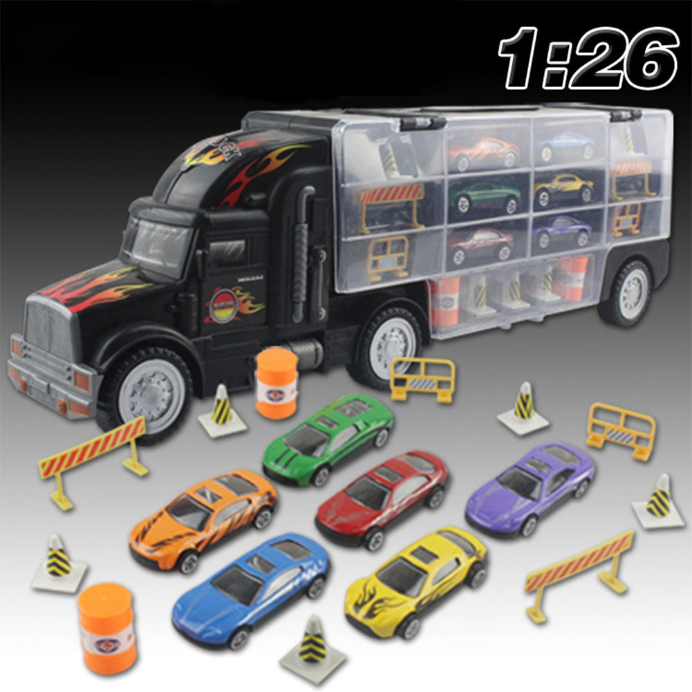 Container Automobile Alloy Truck Garage