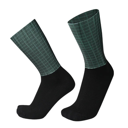 New Pro Team Aero Socks Anti Slip Silicone Cycling Socks Men Bicycle