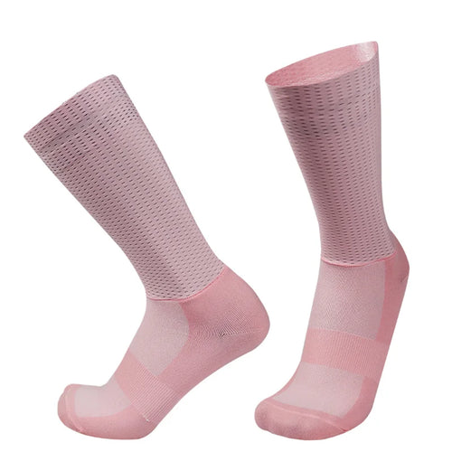 New Pro Team Aero Socks Anti Slip Silicone Cycling Socks Men Bicycle