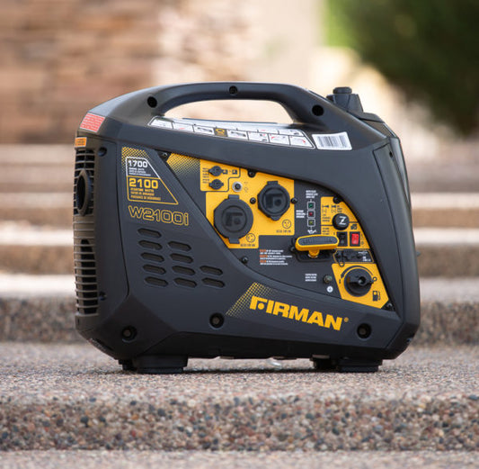 Firman Generators 2100 & 1700W Recoil Start Gas Portable Gen