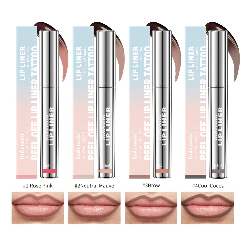 Waterproof Lip Liner Peel Off Tattoo Lipgloss Waterproof Long Lasting