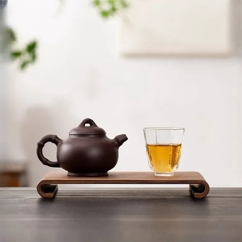 Creative rectangular wooden desktop display rack Hotel Home Coffee