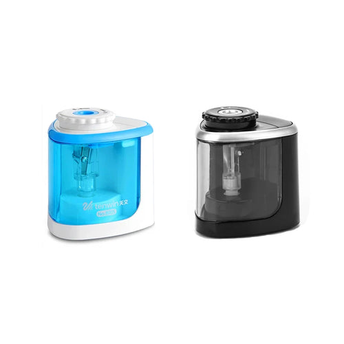 Tenwin Electric/Manual 2 in 1 Pencil Portable Sharpener Safe Student