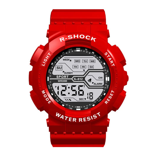 R-SHOCK  Sports Men LED Multifunctional Watch  ￼